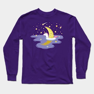 Summer moon Long Sleeve T-Shirt